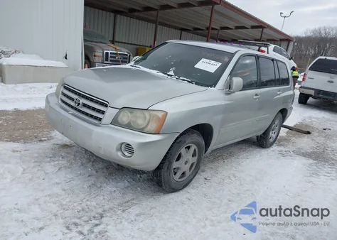2001 Toyota Highlander from USA, damaged, VIN JTEGD21A010012930